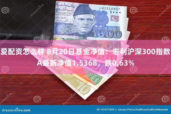 爱配资怎么样 8月20日基金净值：宏利沪深300指数A最新净值1.5368，跌0.63%