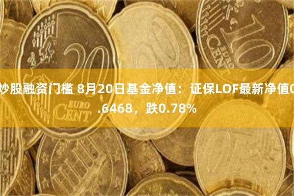 炒股融资门槛 8月20日基金净值：证保LOF最新净值0.6468，跌0.78%