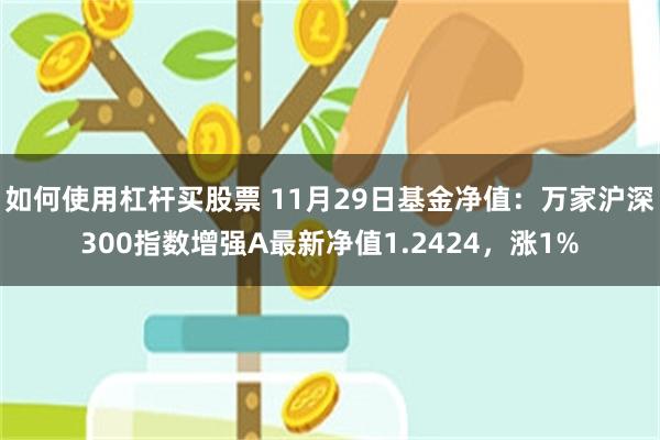 如何使用杠杆买股票 11月29日基金净值：万家沪深300指数增强A最新净值1.2424，涨1%