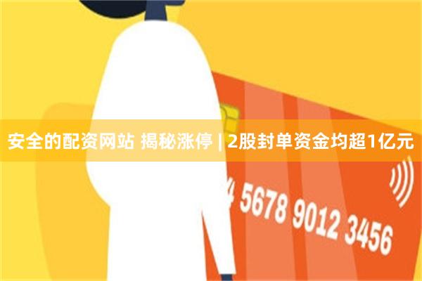安全的配资网站 揭秘涨停 | 2股封单资金均超1亿元